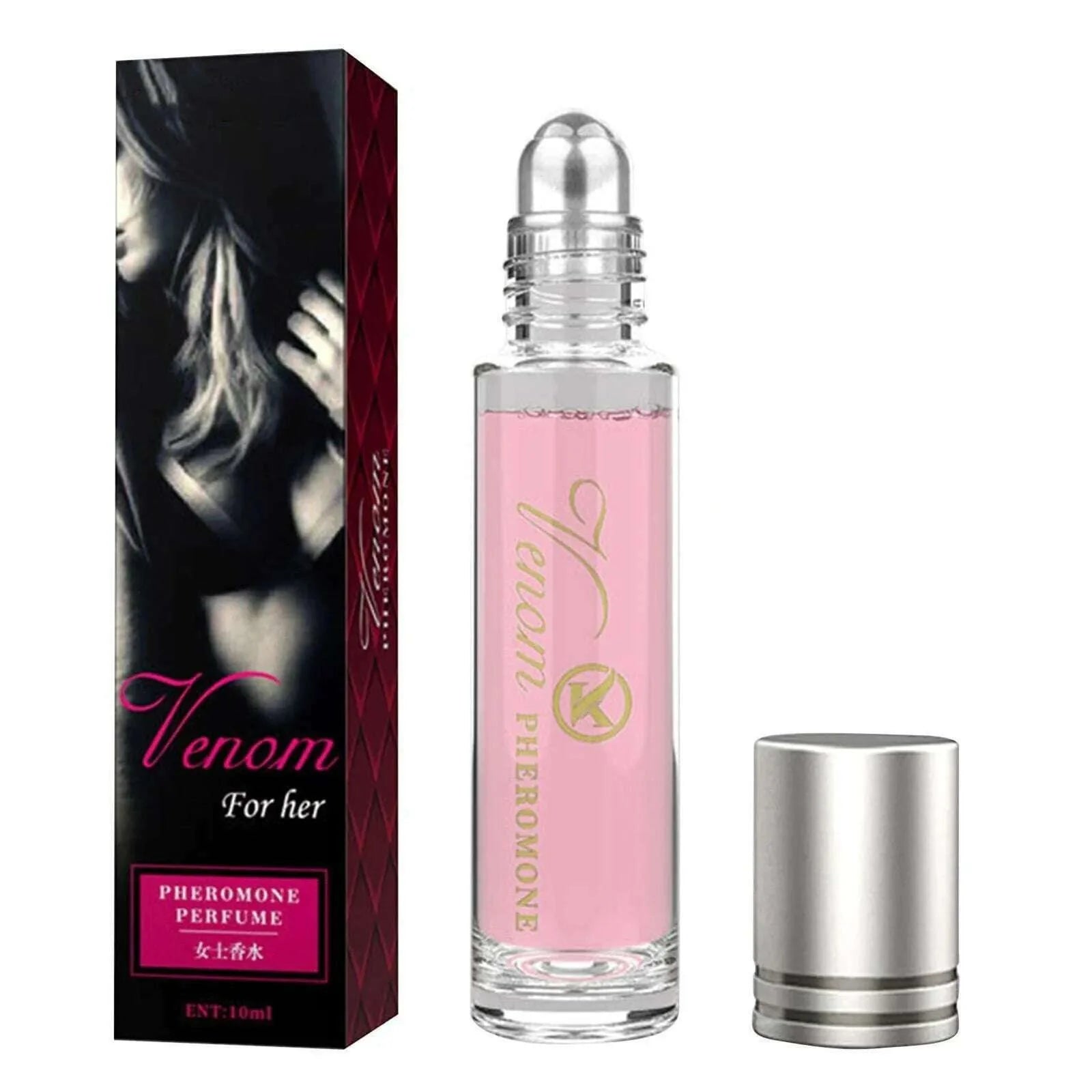 5pcs Roller Ball Perfume For Men And Women Pheromone Oil Perfume For Women To Attract Men And Achieve A Long Lasting Note 10ml