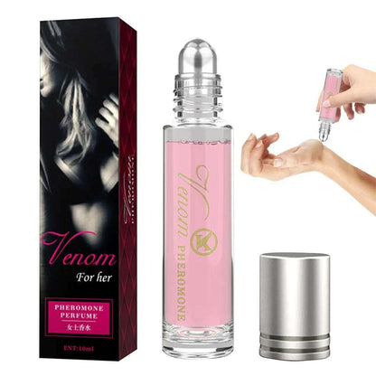 5pcs Roller Ball Perfume For Men And Women Pheromone Oil Perfume For Women To Attract Men And Achieve A Long Lasting Note 10ml