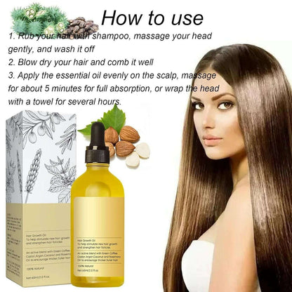 60ml Improve Frizz Nourishing Hair Care Oil Repair Oil,Thrive Hair Growth Oil Healthy Gifts For Women Girls Party Supplies
