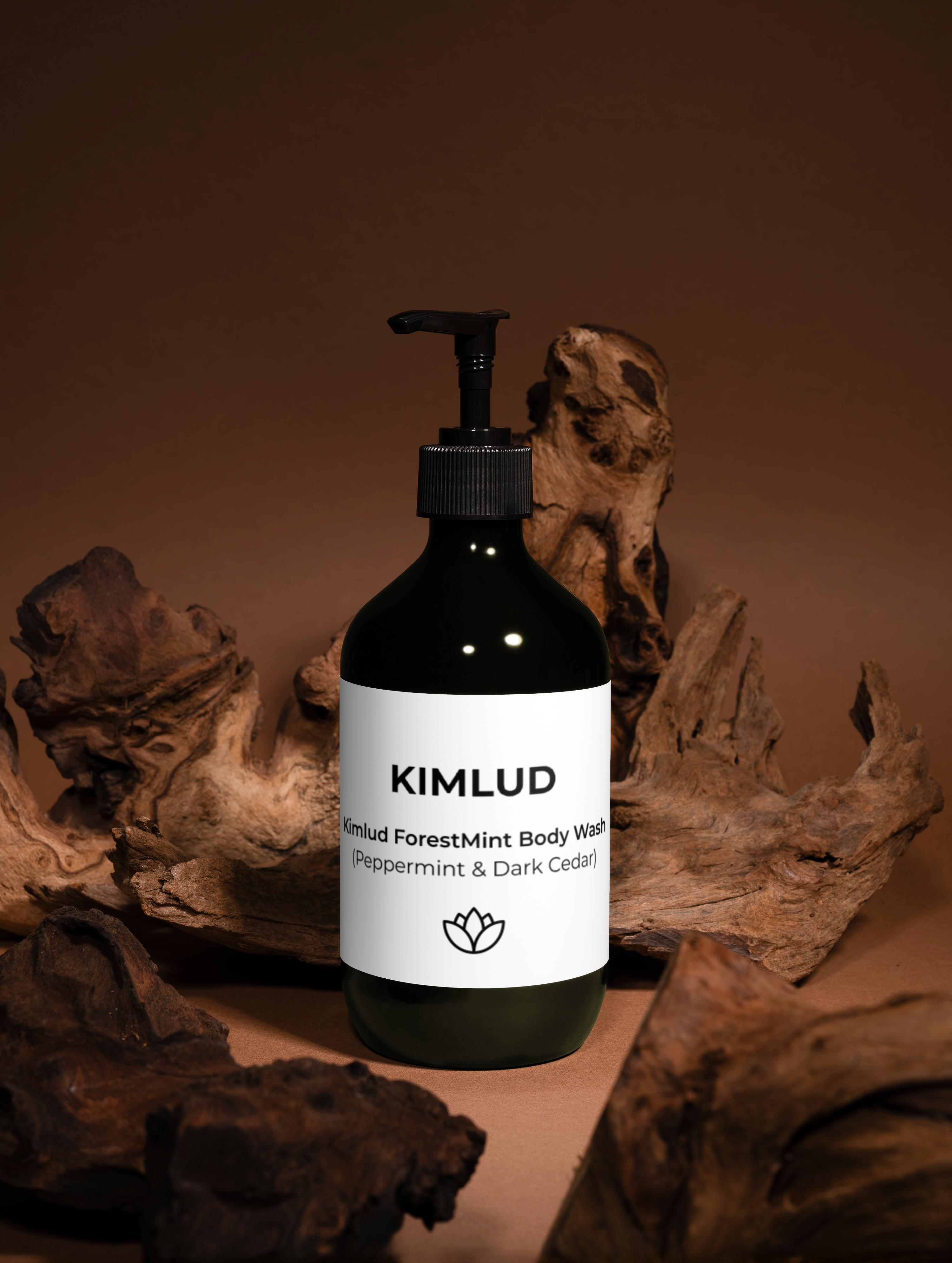Kimlud ForestMint Body Wash (Peppermint & Dark Cedar)