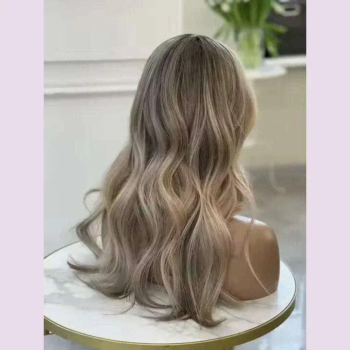 5.5*5.25 Mono Top Monofilament Ventilated Wig with PU Front Jewish Mono Base Closure Human Hair Lace Toupee Base for White Women