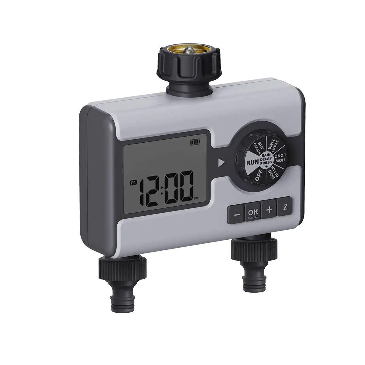 Wholesale Two-Outlet Digital Irrigation Timer Automatic Garden Watering with LCD Display WiFi Communication Plastic/Metal Timer