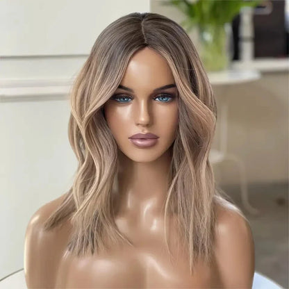 100% Virgin Human Hair Transparent Hairline 613 European Hair Ombre Color Body Wave Lace Front Wigs for Best Choice
