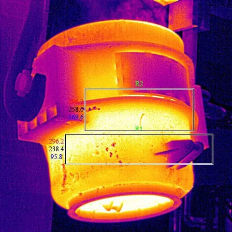Infrared Thermal Imaging Camera Heat Detection Temperature Measurement VOX Sensor 75 to 14um 45mK