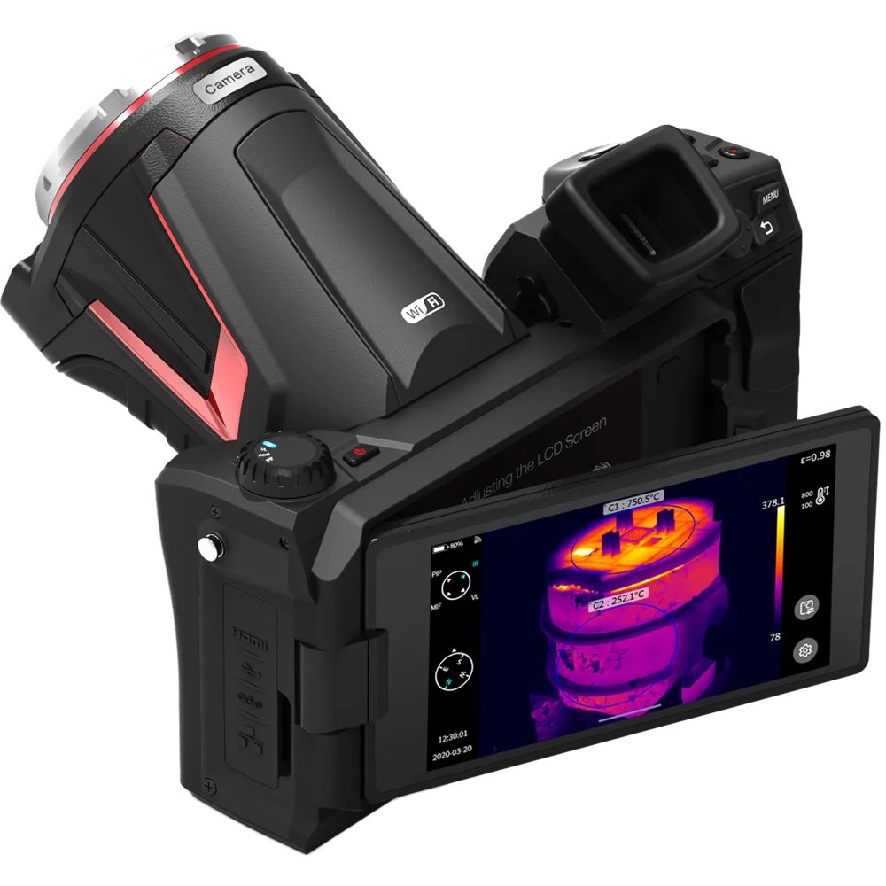 Infrared Thermal Imaging Camera Heat Detection Temperature Measurement VOX Sensor 75 to 14um 45mK