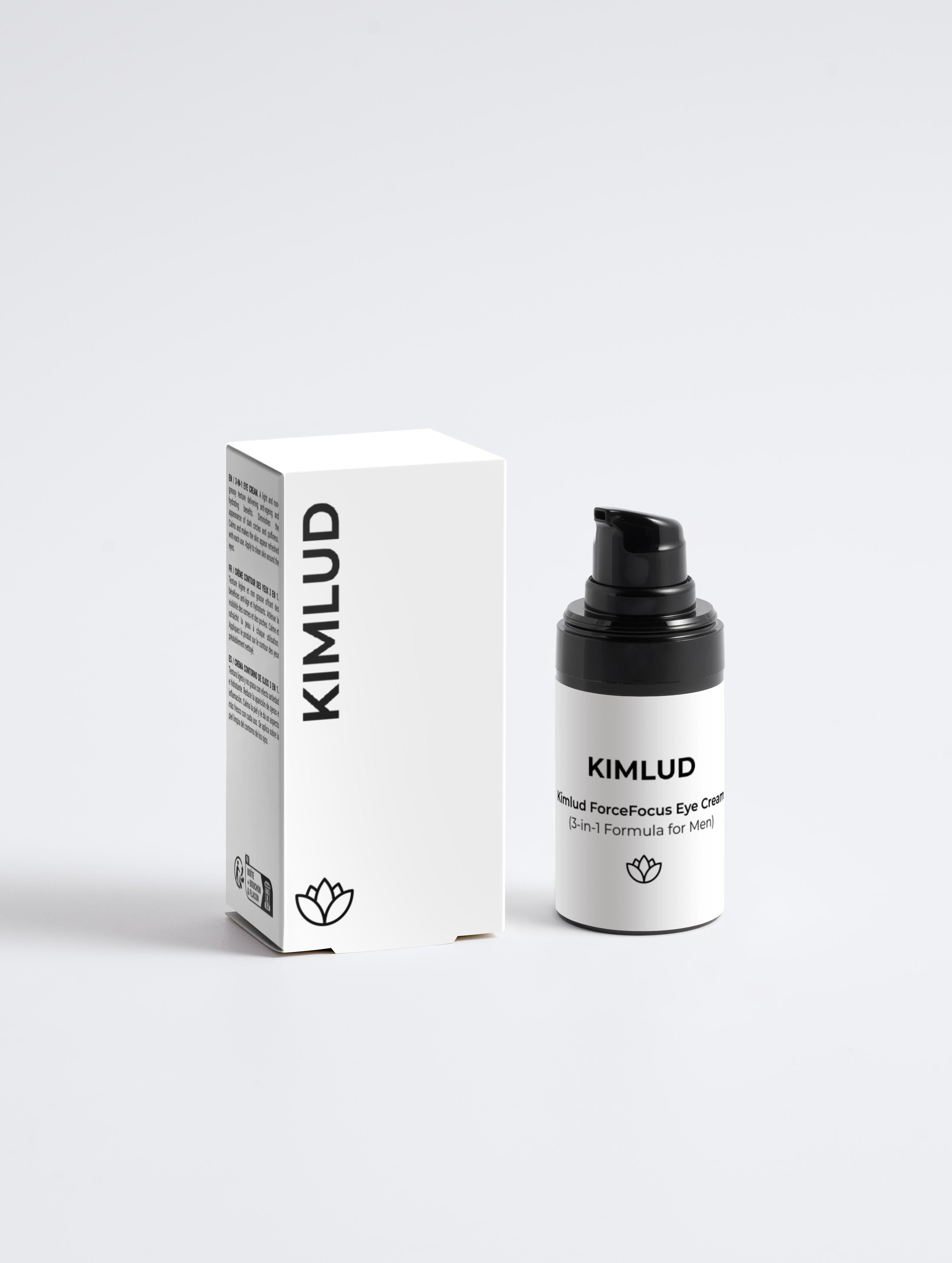 Kimlud ForceFocus Eye Cream (3-in-1 Formula for Men)