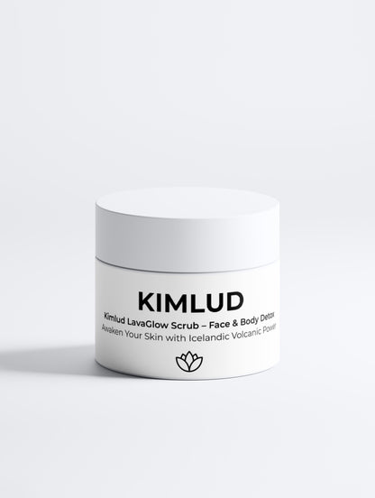 Kimlud LavaGlow Scrub – Face & Body Detox
