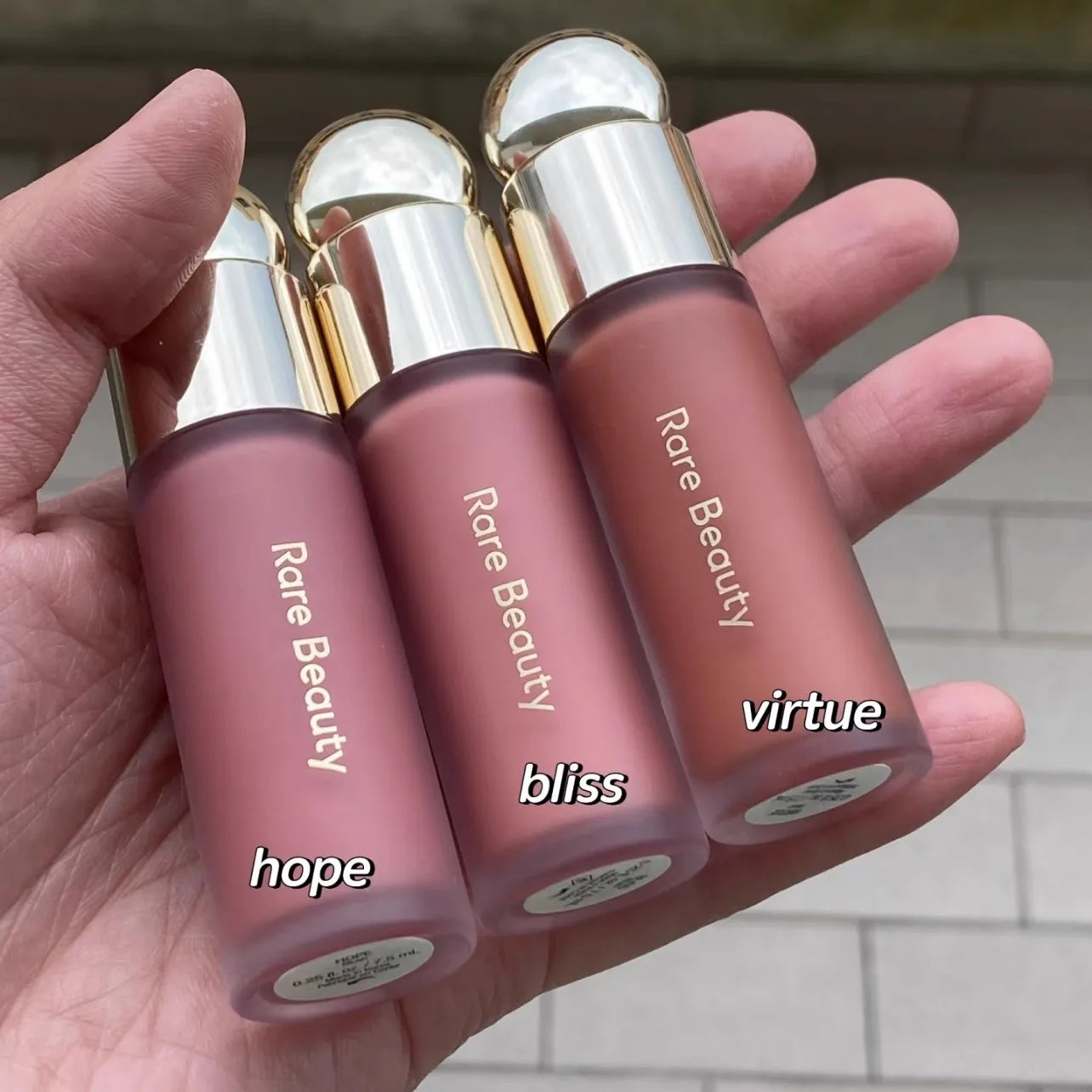 Fashion Hot Rare Beauty Contour Liquid Cosmetic Bronze Concealer to Enhance the Dimensional Sense of Facial Contour Shadow Blush