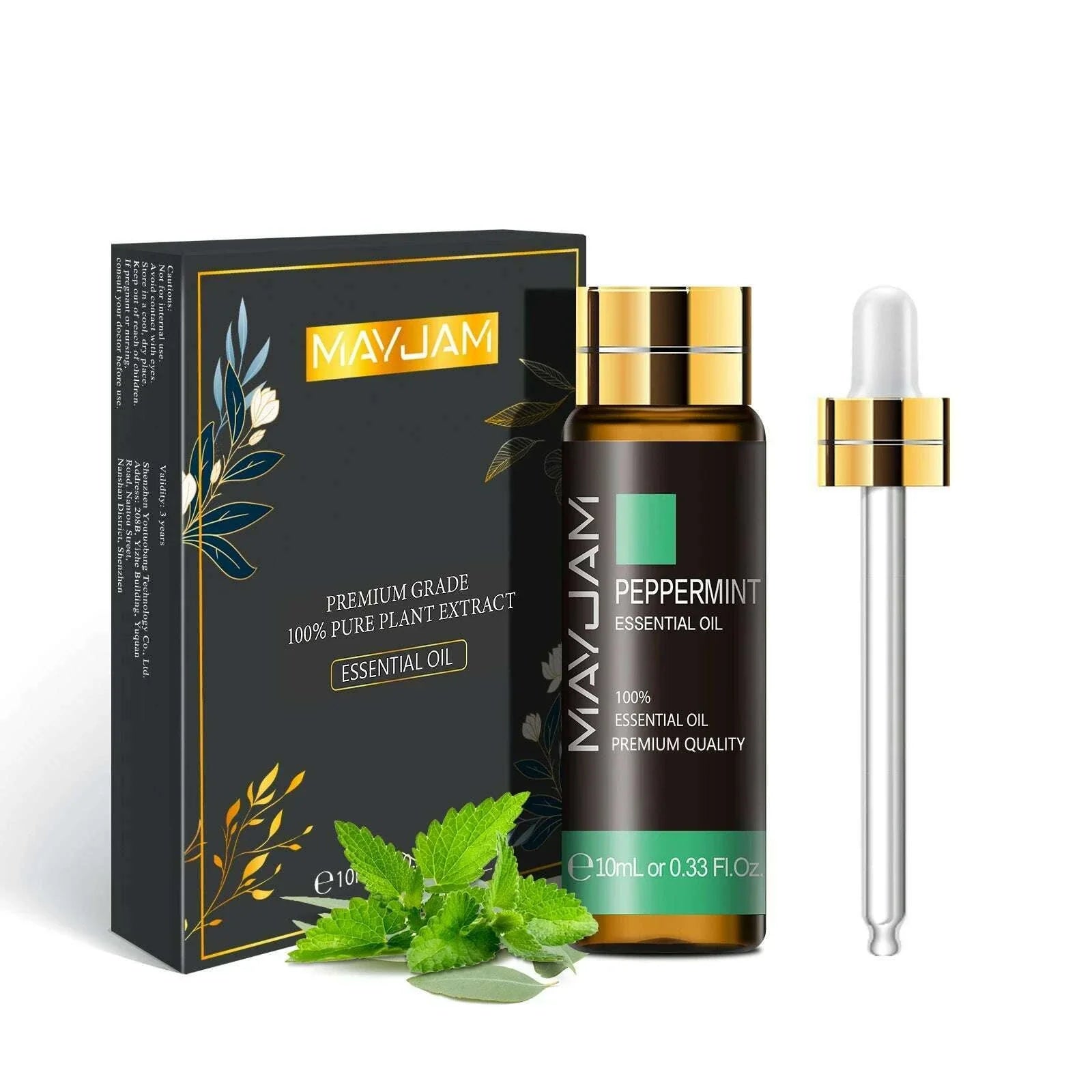 10ml Pure Plant Essential Oil For Humidifier Diffusers Mint Lavender Tea Tree Rose Vanilla Sandalwood Jasmine Pure Nature Oil