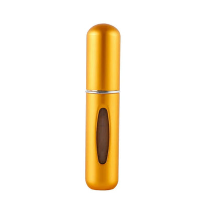Portable Mini Travel High-end Perfume Bottle Base Refill Bottle Straight Charging Small Sample Perfume Aluminum Material
