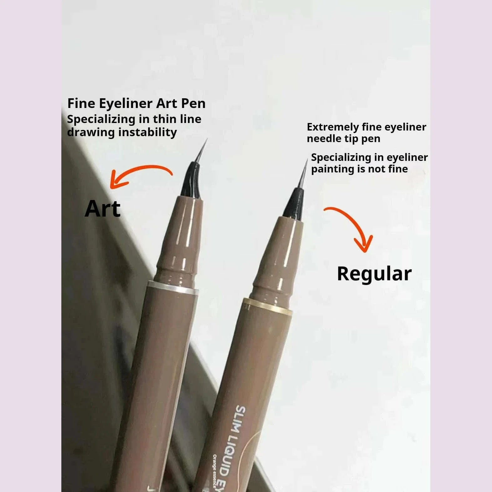 JUDYDOLL Super Fine Eyeliner Fine Brushwork Stain Free Waterproof Anti Shake Long lasting Fast Drying Slim And Enlarged Eyes