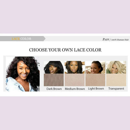 26 inch 180Density Soft Long Kinky Curly Lace Front Wig Brown For Women With BabyHair Preplucked Natural Hairline