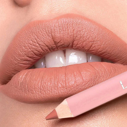 12Color Matte Lipliner Pencil Waterproof Plumping Stain Lipstick Natural Nude Pink Lip Liner Pro Outline The Lips Contour Makeup