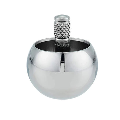 Metal Gyro Silver Hand Spinning Top Fingertips Small Cyclone Gyroscope Anti Stress Fidget Toys for Teenagers & Adults Xmas Gifts