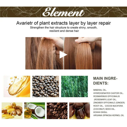 60ml Rosemary Dense Hair Essential Oil Repairs Hair Damage Prevent Hair Loss Soften Hair Strengthen Hair Roots Nourishe Hair Oil