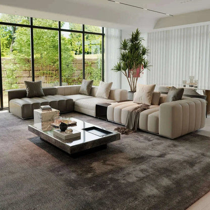 Italian Minimalist Sofa Living Room Recliner Multifunctional Modern Designer Sofa Elegant Luxury Divano Soggiorno Home Furniture