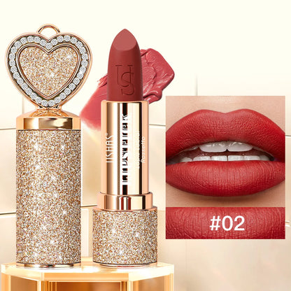Velvet Matte Lipstick Waterproof Hydrating Long Lasting Non Transfer Lip Gloss Bold Sexy Shades for Women
