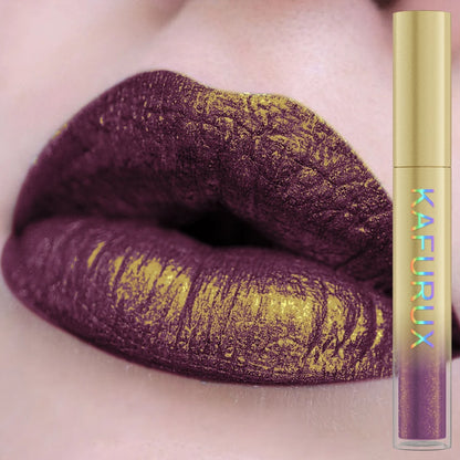 14 colors sparkling shine Lip glaze glitter metallic long lasting lip gloss waterproof liquid lipstick Makeup lip oil gifts
