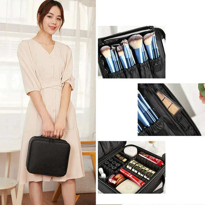 New Cosmetic Case for Women  Beauty Brush Makeup Bag Travel Necessary Waterproof Cosmetic Bag