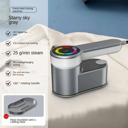New Intelligent Steam Ironing Machine Portable Travel Steamers for Clothes LCD Diplay Screenc Mini Handheld Garment Iron Steamer
