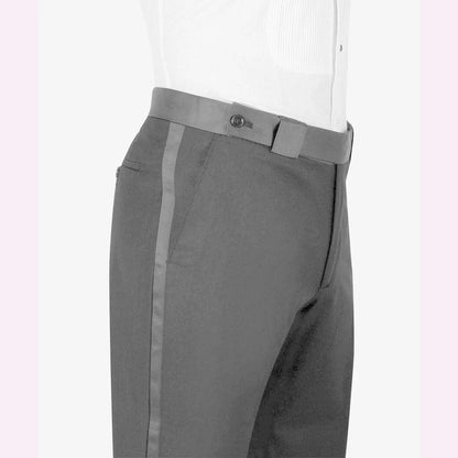Luxury Men's Suits Tailored 2 Pieces Blazer Pants One Button Wedding Sheer Lapel Gold Appliques Diamonds Custom Made Plus Size