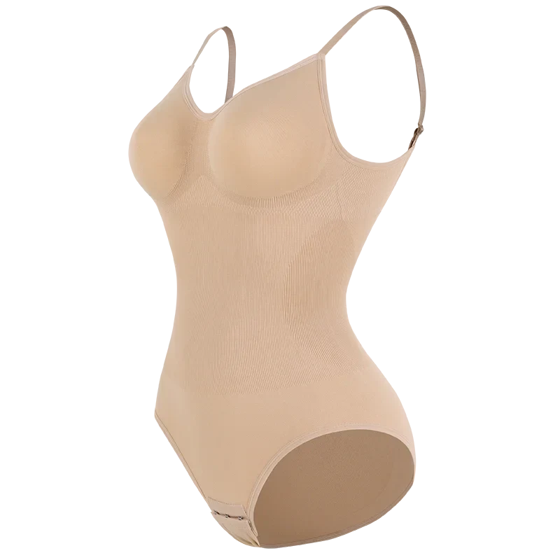 Low Back Bodysuits Shapewear for Women Open Crotch Body Shaper Seamless Tummy Control Push Up Corset Tank Top Backless Underwear