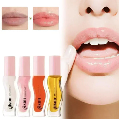 Gisou Fruit Honey Lip Balm Long Lasting Moisturizing Nourishing Lip Oil Gloss Care Exfoliating For Women Improve Lip Dryness