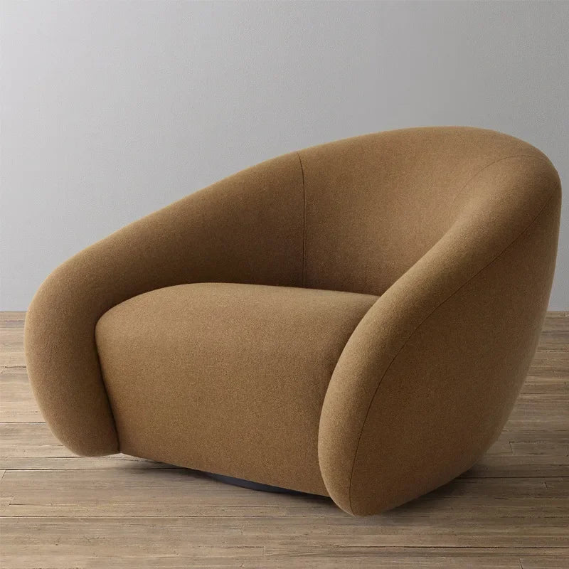 A Modern Design Thick Cushion Villa Living Room Seating Furniture Comfortable Luxury Lounge Chair
