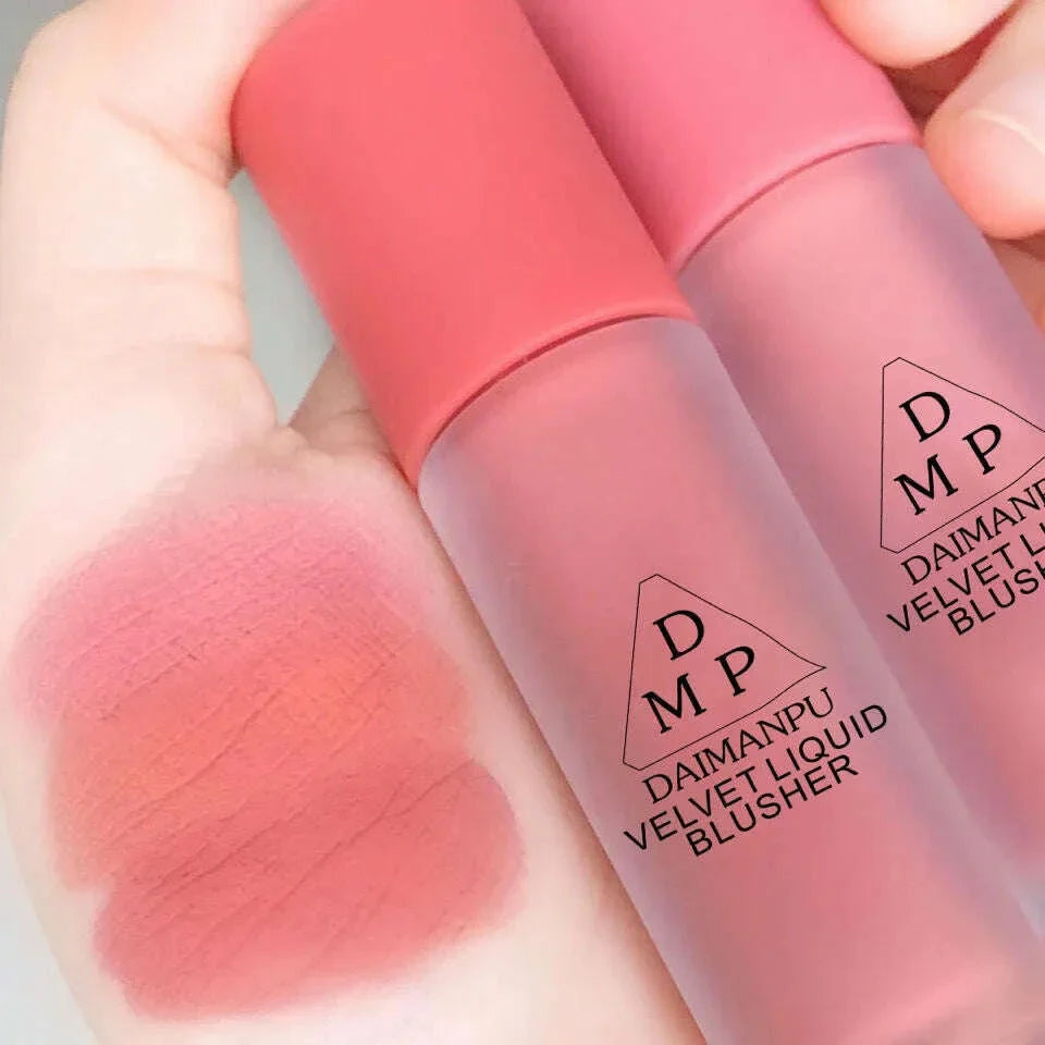 Pink Liquid Blush Eyeshadow Long-acting Waterproof Non-fading Enhance Facial Skin Color Easy-to-color Female Cosmetics