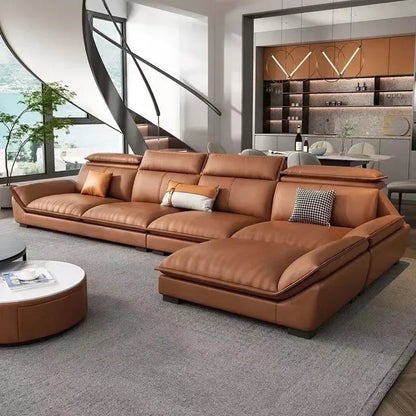 A Latest Design Sectional Fabric Italian Sofa Set Corner Couches Home Furniture Luxury Couch Living Room Sofas