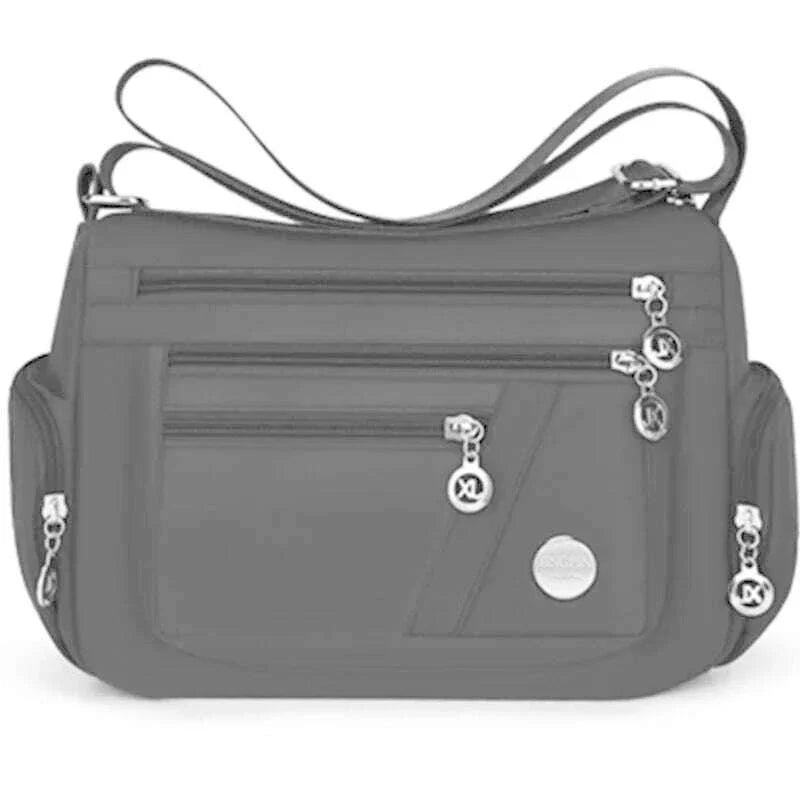 New style neutral nylon fabric ladies' handbag Oxford cloth shoulder strap crossbody bag travel bag multi-compartment casual bag