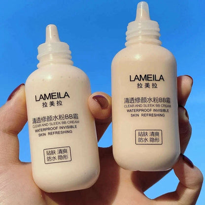 3 Colors Long Lasting Liquid Foundation Waterproof Cover Acne Spot Natural Face Base Makeup Matte Concealer Foundation Cosmetic