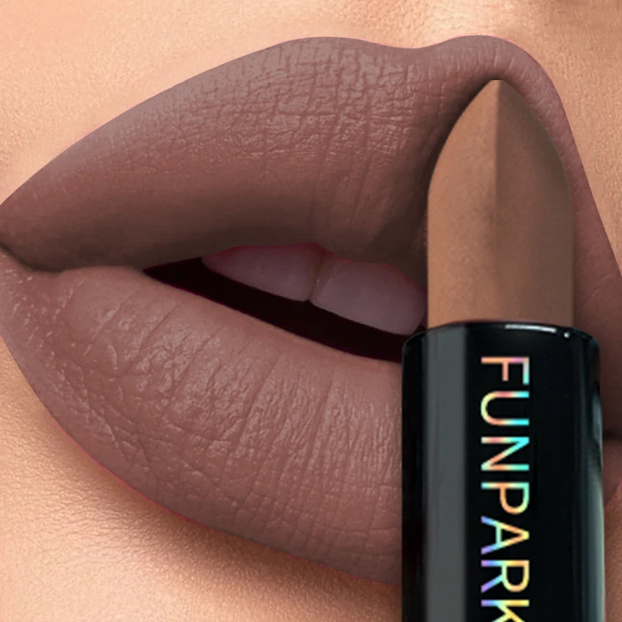 25-Color Matte Lipstick Waterproof Long Lasting  Velvet Finish Lip Tint Smooth Matte Lip Color Smudge-proof Lip Liner Lip Makeup