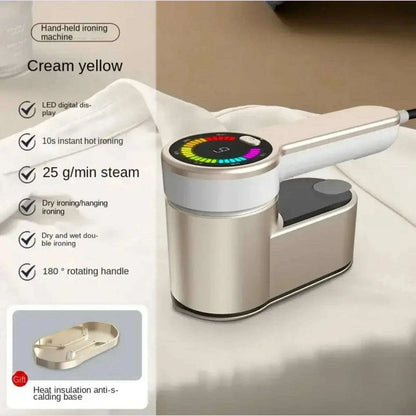New Intelligent Steam Ironing Machine Portable Travel Steamers for Clothes LCD Diplay Screenc Mini Handheld Garment Iron Steamer