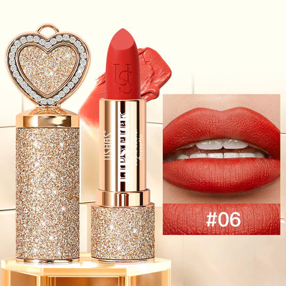 Velvet Matte Lipstick Waterproof Hydrating Long Lasting Non Transfer Lip Gloss Bold Sexy Shades for Women