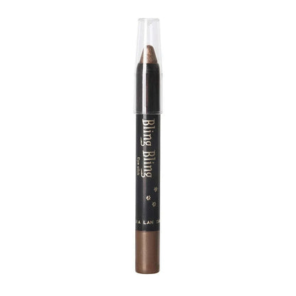 15 Color Pearlescent Eyeshadow Eyeliner Pencil Waterproof Glitter Matte Nude Eye Shadow Makeup Pigment Silkworm Eyeshadow Pen