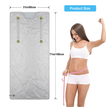 Slimming Fat Burning Sauna Blanket Device Body Relax Thermal  Lose Weight Beauty Machine for Home Use Salon Spa