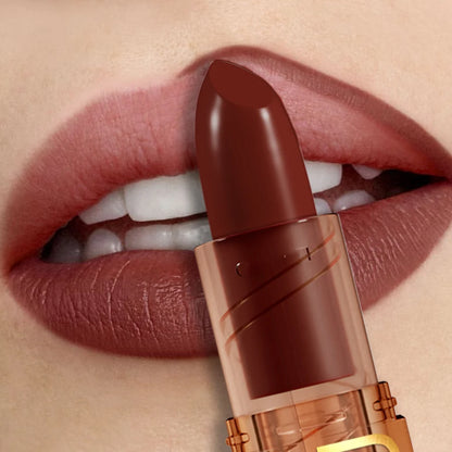Nude Brown Red Lipstick Waterproof Lipliner Pen Sexy Matte Contour Tint Lipstick Lasting Non-stick Cup Lip Gloss Lips Makeup