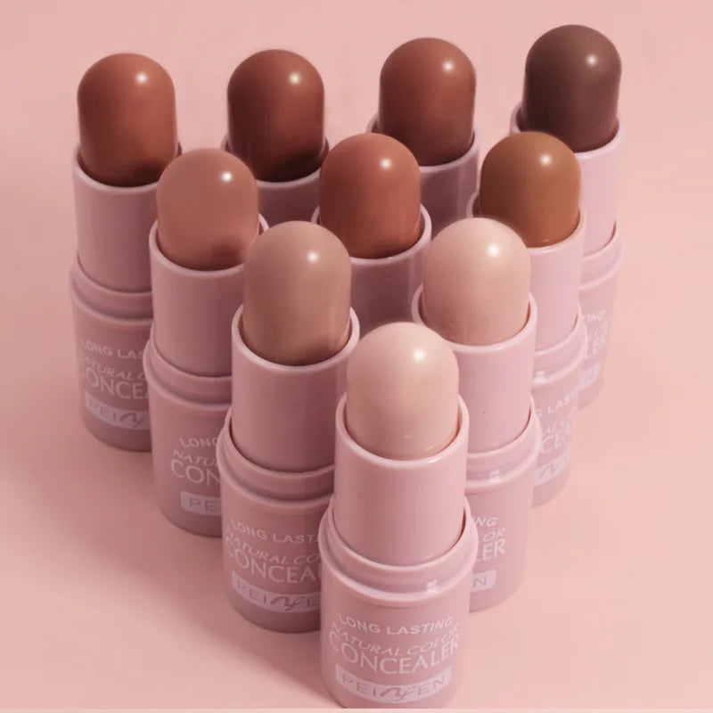 Highlighter Stick Brightening Skin Tone Contouring Natural Stereo Concealer Cream Makeup Base Foundation Multi-Purpose Stick