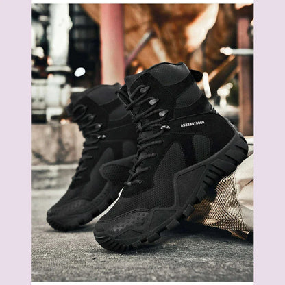 Men's waterproof hiking boots, lightweight outdoor work boots, stylish and durable hiking boots