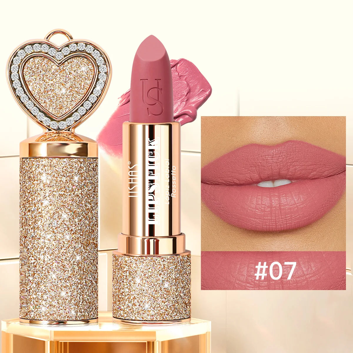 Velvet Matte Lipstick Waterproof Hydrating Long Lasting Non Transfer Lip Gloss Bold Sexy Shades for Women