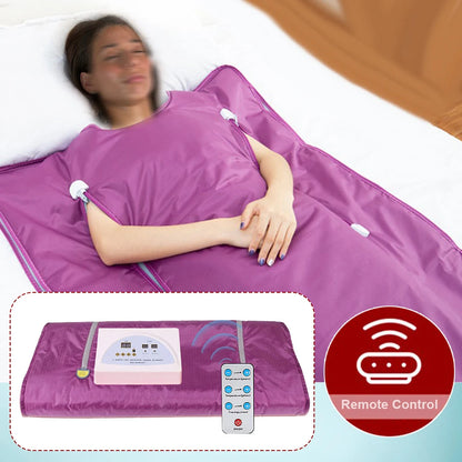 Slimming Fat Burning Sauna Blanket Device Body Relax Thermal  Lose Weight Beauty Machine for Home Use Salon Spa