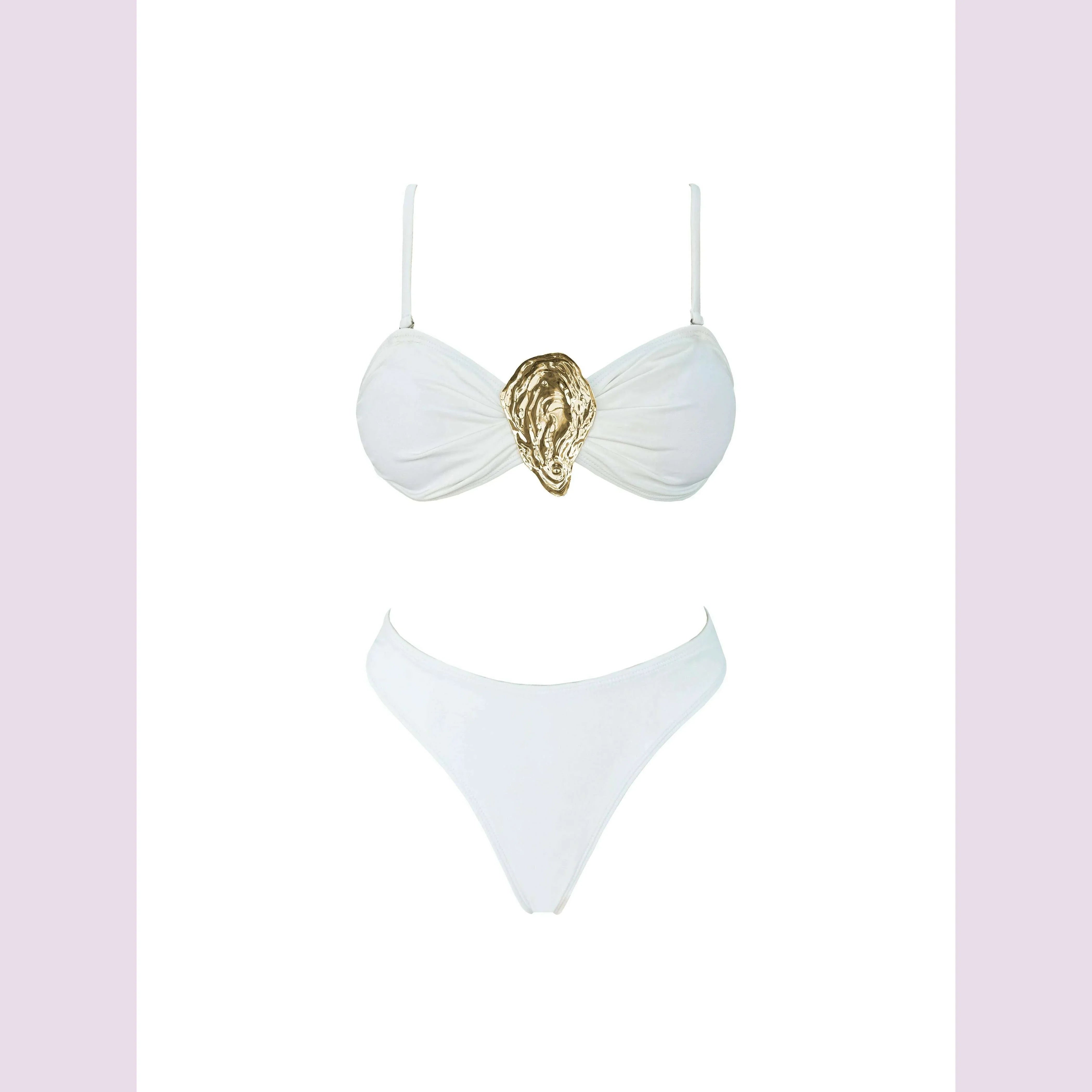 Off Shoulder Bikini With Skirt Women Swimsuit 2025 Biquini High Cut Swimwear Lady Holiday Bath Suit Female Beachwear Outfits
