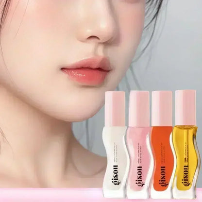 Gisou Fruit Honey Lip Balm Long Lasting Moisturizing Nourishing Lip Oil Gloss Care Exfoliating For Women Improve Lip Dryness