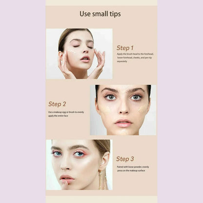 Liquid Concealer Matte High Coverage Waterproof Oil Control Moisturizing Long Lasting Concealer Professional Face Makeup
