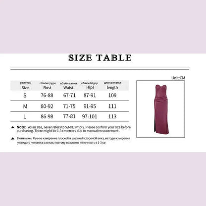 Vintage Leather Zipper Wrinkle Slim Bra Midi Dress Women Fashion Sleeveless Split High Waist Robes 2024 Lady Evening Party Wear