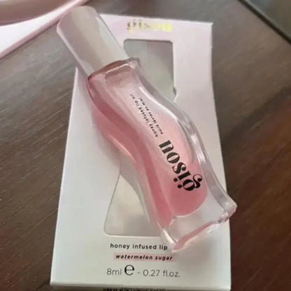 Gisou Fruit Honey Lip Balm Long Lasting Moisturizing Nourishing Lip Oil Gloss Care Exfoliating For Women Improve Lip Dryness