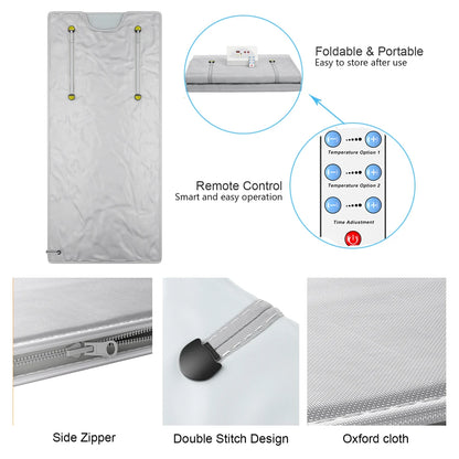 Slimming Fat Burning Sauna Blanket Device Body Relax Thermal  Lose Weight Beauty Machine for Home Use Salon Spa