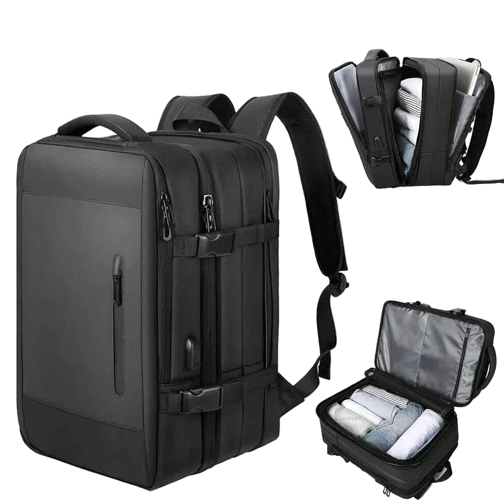 Travel Backpack for Men Women, Large Capacity Camping Backpack, Expandable Multifunctional Backpack Easyjet Cabin Bag 45x36x20