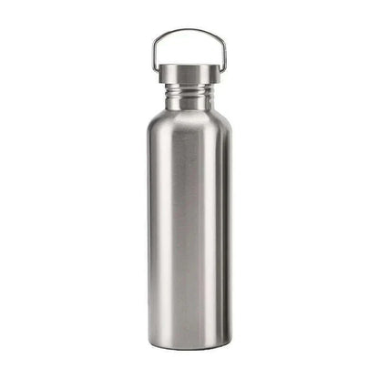 Stainless Steel Water Bottle 1000 750 500 350ml Big Mouth Cycling Hiking Waterbottle Drinkware Sports Bottle Flasks with Lid